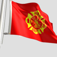 Fire Dept Flag